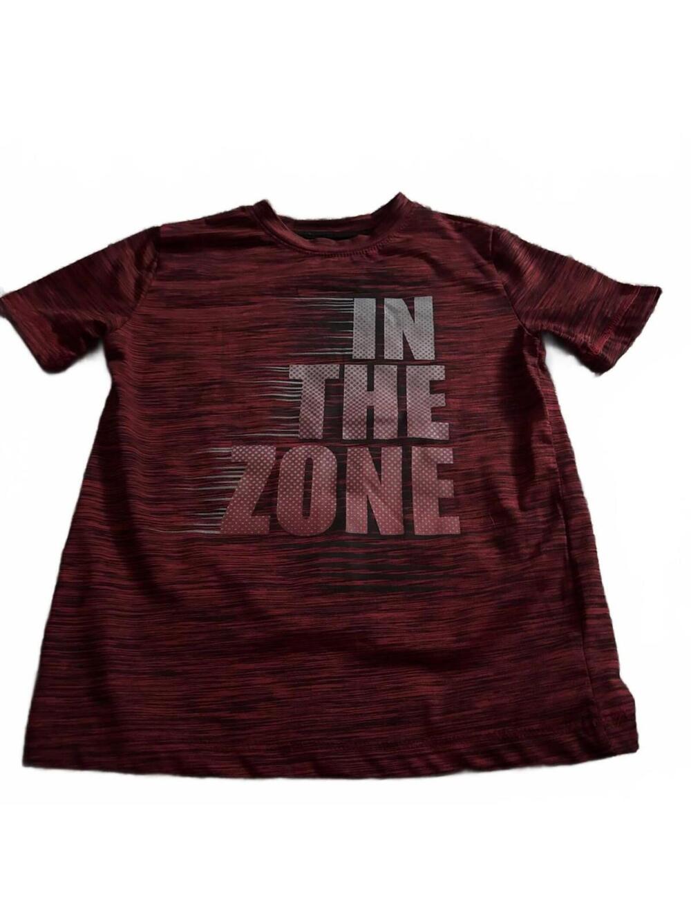 Energy Zone Boys T-Shirt XS Red Athletic Casual